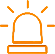 how sections's alert icon